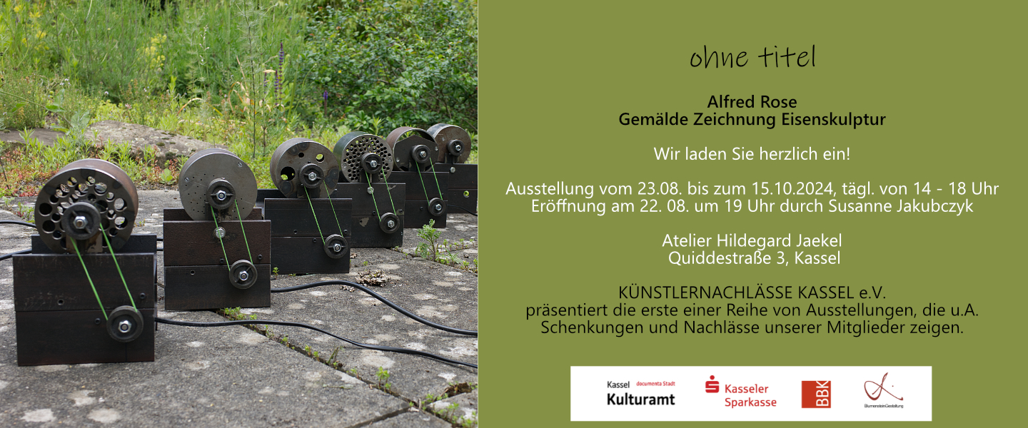 Ausstellung Alfred Rose