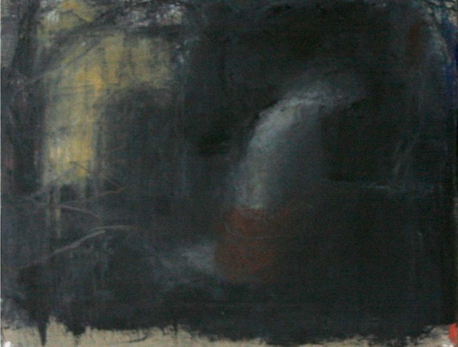 „nach A. Elsheimer 6“, 2012/Öl, Leinwand/24x30 cm