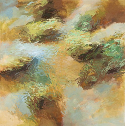 fluide Natur - Öl / LW - 2015 - 137 x 137 cm