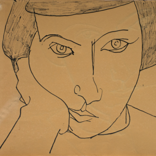 Lederbogen, Ursula Selbstportrait