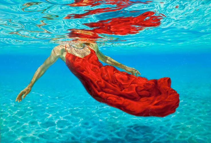Wasserstoff - 190 x 135 cm - Öl auf Leinwand - 2021 