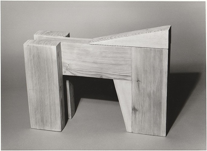 Liegend - Kirschholz, 1994